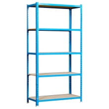 SIMON RACK Maderclick Plus 5/500 Chipboard Screwless Metal Shelving