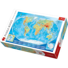 TREFL World Map 4000 Units puzzle