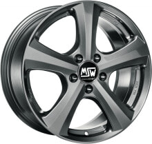 Колесный диск литой MSW MSW 19 grey silver 7x16 ET38 - LK5/114.3 ML73.1