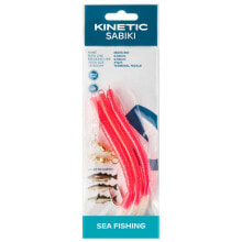 Приманки и мормышки для рыбалки kINETIC Sabiki Makk 6/0 Eels 150 mm