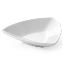 Snack bowl Triangolo TAPAS MINI porcelain set of 6 pcs. - Hendi 784396