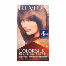 Краска без содержания аммиака Colorsilk Revlon 929-95509 Каштановый светло-пепельный (1 штук)