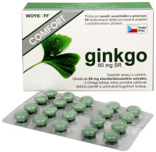 Гинкго Билоба Woykoff  Экстракт листьев гинкго билоба 60 мг 60 таблеток