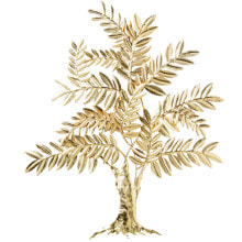 Wall Decoration Alexandra House Living Golden Metal Tree 74 x 90 x 6,5 cm