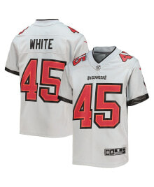 Youth Boys Devin White Gray Tampa Bay Buccaneers Inverted Team Game Jersey