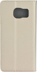 NO NAME Etui Smart Magnet book Motorola MOTO G53 5G złoty/gold