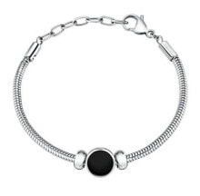 Fashionable steel bracelet Drops SCZ1206