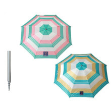 Beach parasol Ø 220 cm Striped