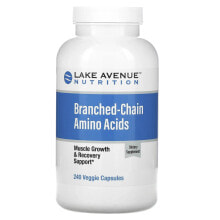 Branched-Chain Amino Acids, 240 Veggie Capsules