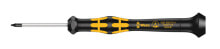 Отвертки wera 1567 TORX HF ESD Kraftform Micro screwdriver with holding function for TORX screws, 13 mm, 15.7 cm, 13 mm, Black/Yellow