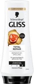 Купить бальзамы, ополаскиватели и кондиционеры для волос Schwarzkopf GLISS: Conditioner Total Repair, 200 ml