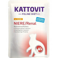 KATTOVIT Feline diet niere/renal chicken wet cat food 85g