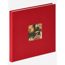 Фотоальбомы Walther Design Fun фотоальбом Красный 40 листов M FA-205-R