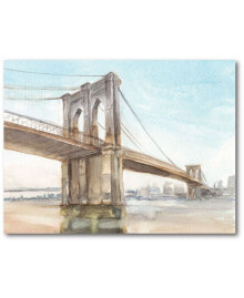 Courtside Market iconic Watercolor Bridge II Gallery-Wrapped Canvas Wall Art - 16