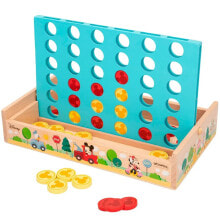 WOOMAX Wooden Tic Tac Toe Board Game