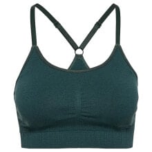 Купить женские спортивные футболки, майки и топы Hummel: HUMMEL Define Padded sports top seamless