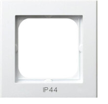 Розетки, выключатели и рамки Ospel Sonata single frame for switches IP-44 white (RH-1R / 00)