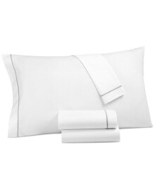Hotel Collection italian Percale Cotton 4-Pc. Sheet Set, California King, Created for Macy's
