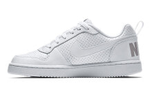 Nike Court Borough Low 低帮 板鞋 GS 纯白 / Кроссовки Nike Court Borough Low GS 839985-100