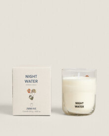 (250 g) night water scented candle