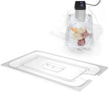Контейнеры и ланч-боксы polycarbonate lid with a Sous-Vide cutout for 1/2 GN containers - Hendi 864210