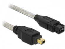 DeLOCK FireWire A/B, 2.0m Серый 2 m 82589