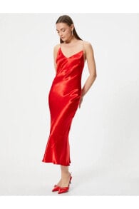 Красные женские вечерние платья