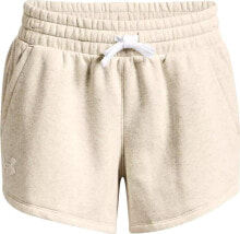 Under Armour Under Armour Rival Fleece Short 1369858-783 Beżowe XS купить в интернет-магазине