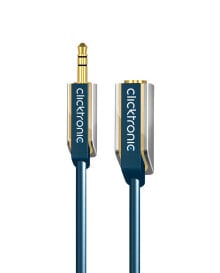 ClickTronic 70488 аудио кабель 3 m 3,5 мм Синий