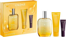 Caudalie Soleil Des Vignes - Körperpflegeset (Körperöl 100ml + Duschgel 50ml + Augencreme 5ml)