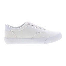 Lugz Flip MFLPC-1001 Mens White Canvas Lace Up Lifestyle Sneakers Shoes 8.5 купить онлайн