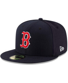 Купить мужские головные уборы New Era: Бейсболка New Era Boston Red Sox Authentic Collection On-Field 59FIFTY с застежкой - fitted.