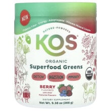 Organic Superfood Greens, Apple, 9.38 oz (266 g)