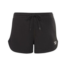 Sports Shorts for Women Reebok RI FRENCH TERRY H54767 Black