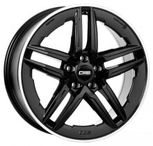 Колесный диск литой CMS C29-Aero diamond rim black 8x19 ET48 - LK5/112 ML66.5