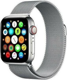 Mercury Mercury pasek Mesh Apple Watch 42mm srebrny/silver