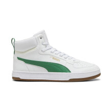 Puma Caven 2.0 Mid 39229111 Mens White Leather Lifestyle Sneakers Shoes