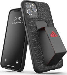 чехол силиконовый черный iPhone 11 Pro adidas
