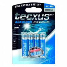 Батарейки и аккумуляторы для аудио- и видеотехники для мальчиков tECXUS AAA Alkaline Battery
