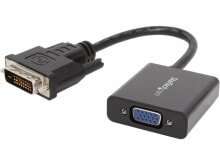 StarTech.com DVI2VGAE DVI-D to VGA Active Adapter Converter Cable - 1080p - DVI