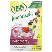True Lemon, Lemonade, Wildberry, 10 Packets, 0.11 oz (3 g) Each