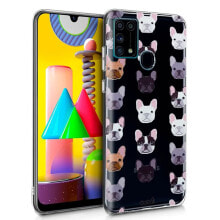 COOL Samsung M315 Galaxy M31 Clear Dogs phone case