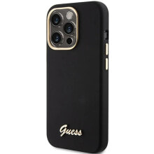 GUESS Guhcp15Lsmbslk iPhone 15 Pro 6.1 Silicone&Frame phone case