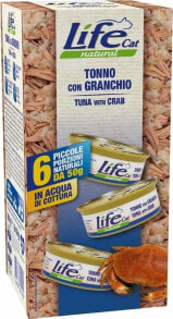 Life Pet Care Life Cat Karma Dla Kota Tuńczyk Krab 6x50g