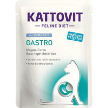 Cat food Kattovit Gastro Duck with rice 85 g Rice