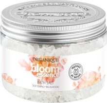 Organique Bloom Essence Bath Salt Расслабляющая соль для ванн с цветочным ароматом магнолии 600 г