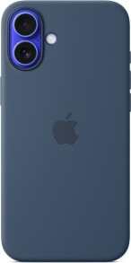 Apple APPLE iPhone 16 Plus Silicone Case with MagSafe - Denim