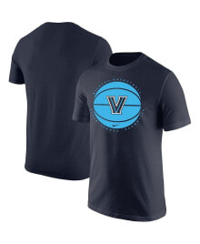 Nike men's Navy Villanova Wildcats Basketball Logo T-shirt