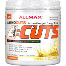 Amino Acids aLLMAX Nutrition A-Cuts™ Amino-Charged Energy Drink Piña Colada -- 30 Servings