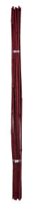 Rote Bambus Pflanzstäbe 120 cm 25er Set